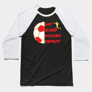 Soccer Baseball T-Shirt